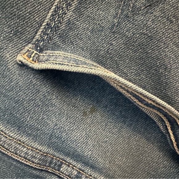 MOTHER Hustler Roller Patch Pocket Sneak Wide Leg Jeans - Picture 7 of 14